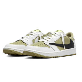 Tênis Nike Travis Scott x Air Jordan 1 Low Golf 'Neutral Olive'