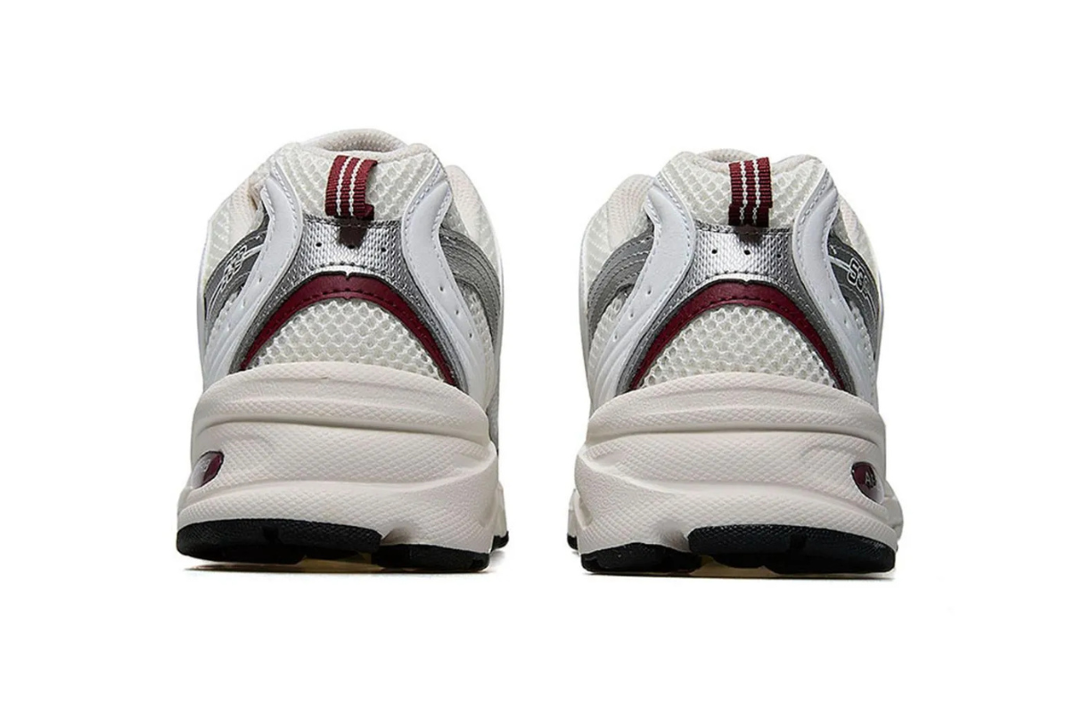 Tênis New Balance 530 Sea Salt White Mercury Red Branco