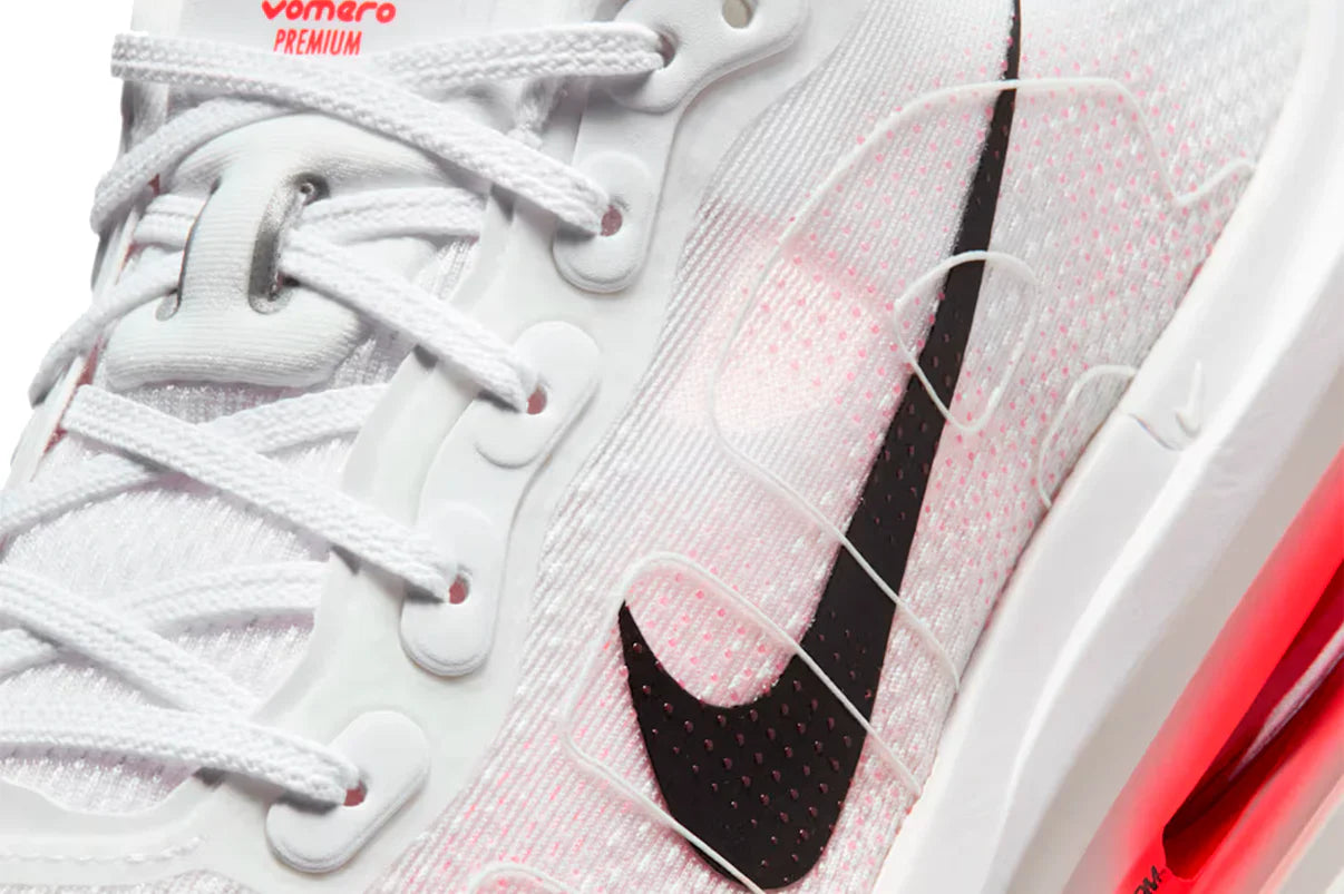 Tênis Nike Vomero Premium 'White Bright Crimson'