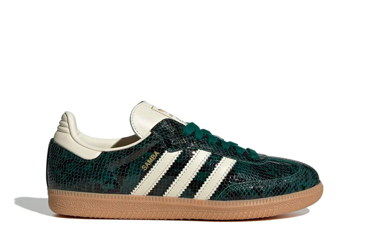 Adidas Samba OG 'Snakeskin Pack - Collegiate Green'
