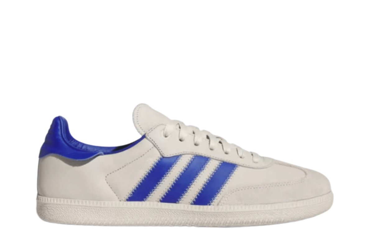 Adidas Samba x Humanrace Navy Aluminum Cinza