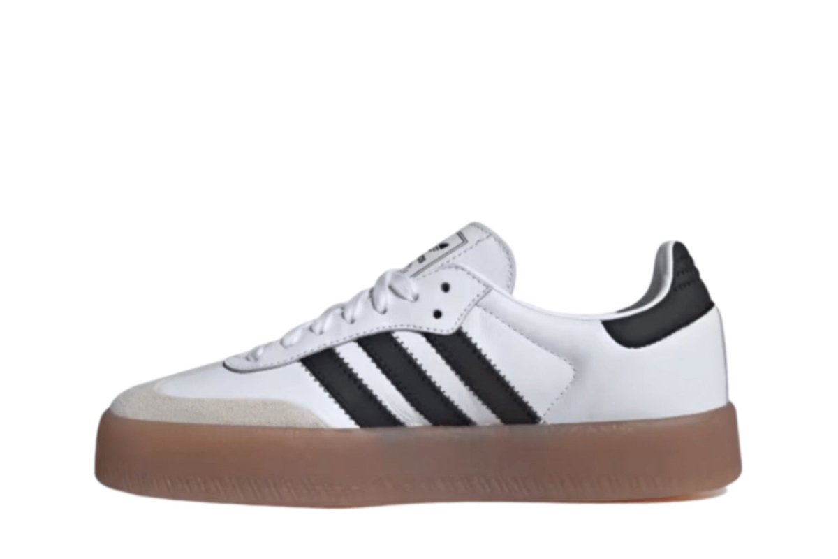 Adidas Sambae Cloud White Silver Metallic Gold Branco