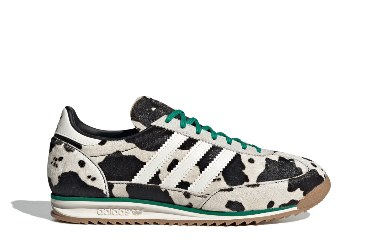 Adidas SL 72 OG Core Black Off White Court Green