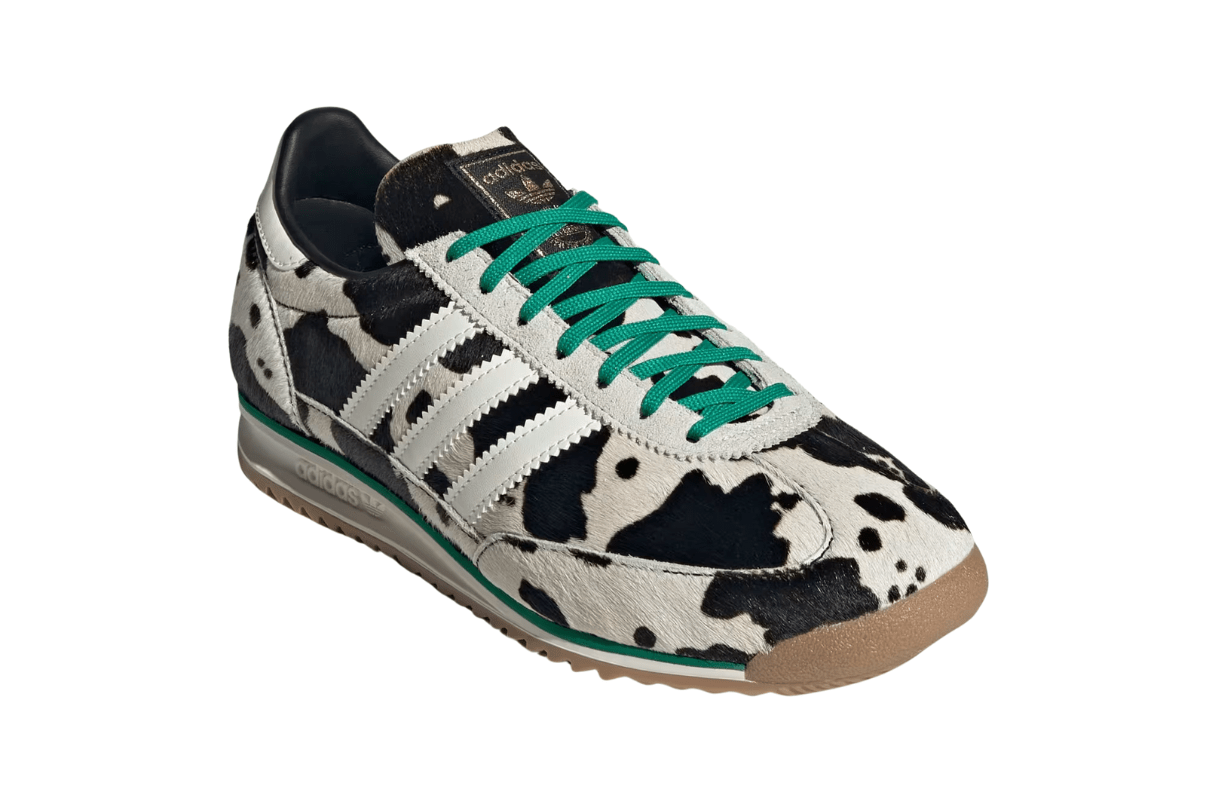 Adidas SL 72 OG Core Black Off White Court Green