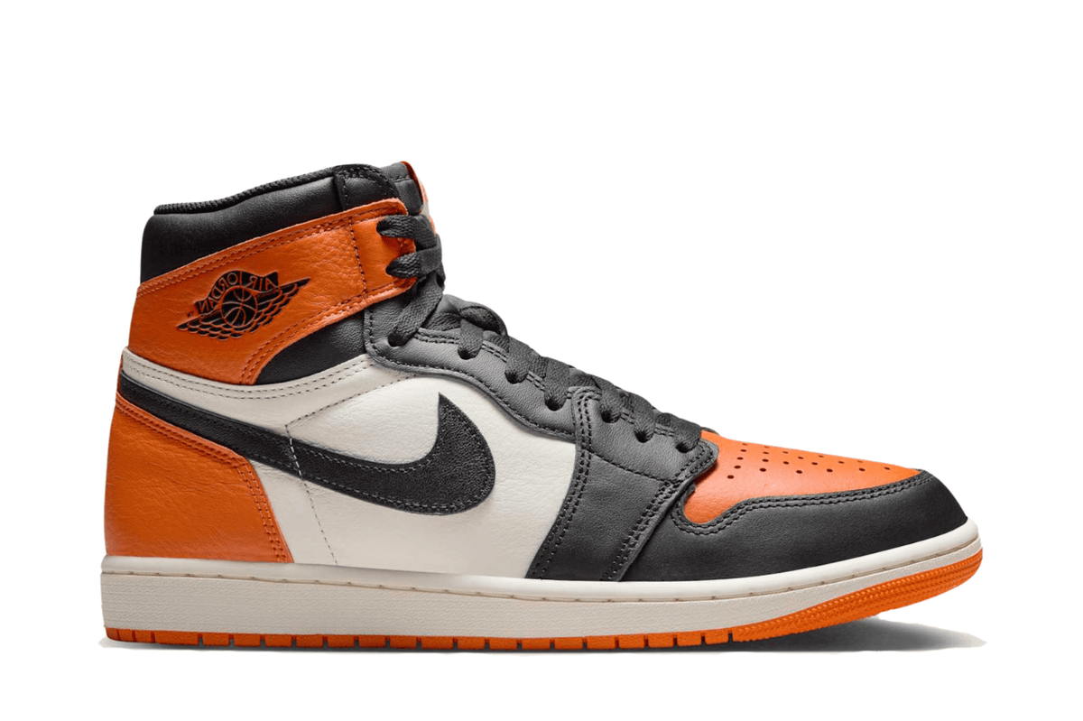 Tênis Air Jordan 1 High OG Shattered Backboard Laranja