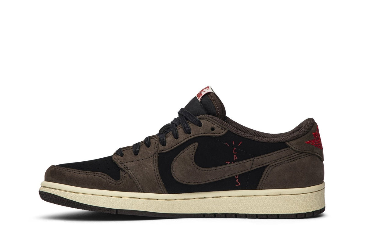 Tênis Nike Travis Scott x Air Jordan 1 Low Retro SP 'Dark Mocha'
