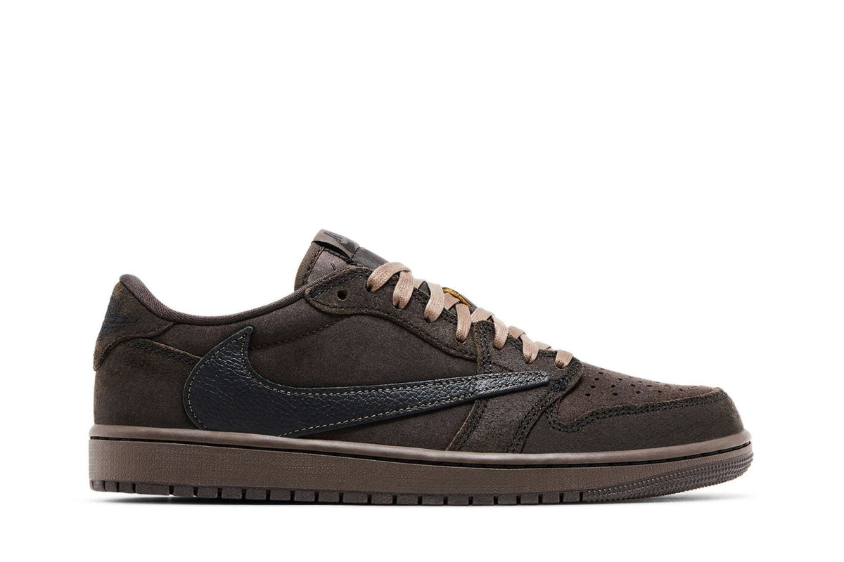 Tênis Nike Travis Scott x Air Jordan 1 Low OG SP 'Velvet Brown'