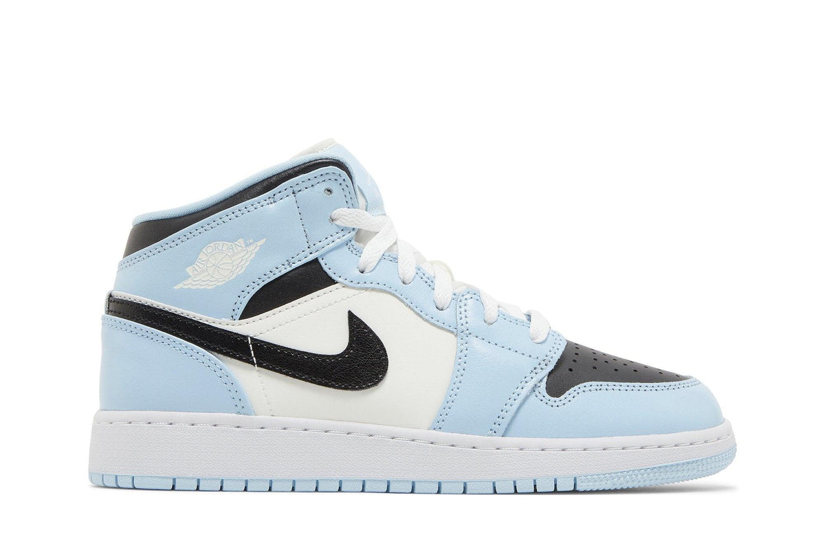 Tênis Air Jordan 1 Mid Ice Blue Azul
