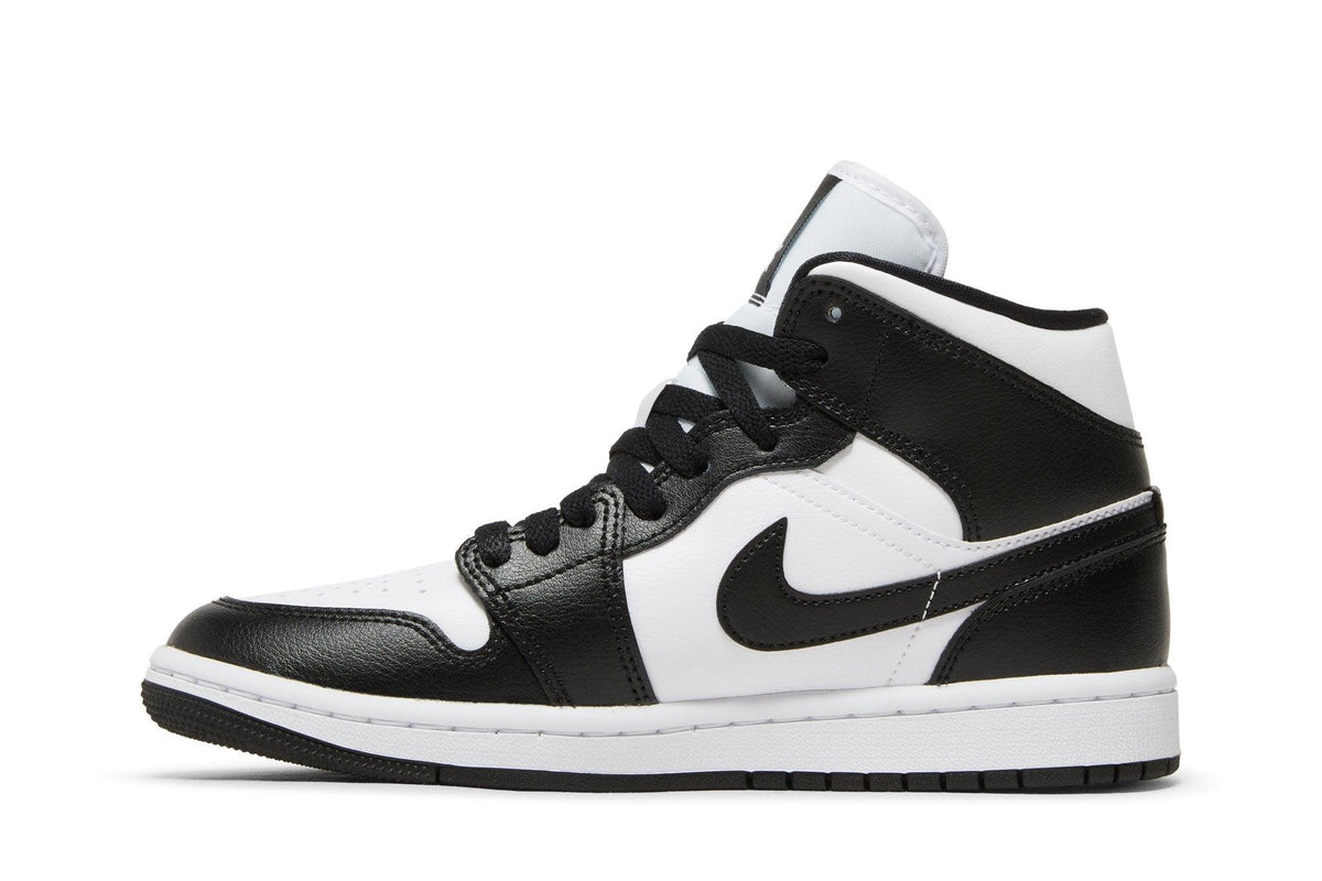 Tênis Air Jordan 1 Mid Panda Preto e Branco