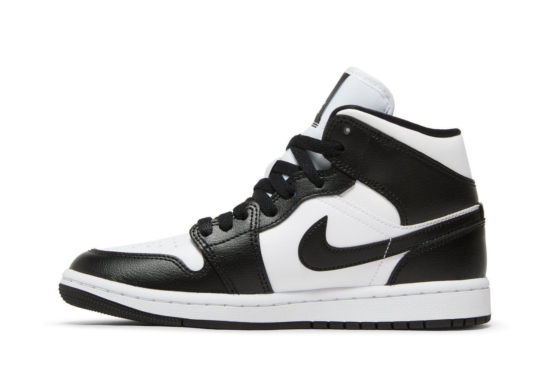 Tênis Air Jordan 1 Mid Panda Preto e Branco