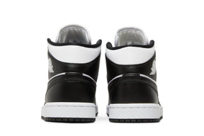 Tênis Air Jordan 1 Mid Panda Preto e Branco