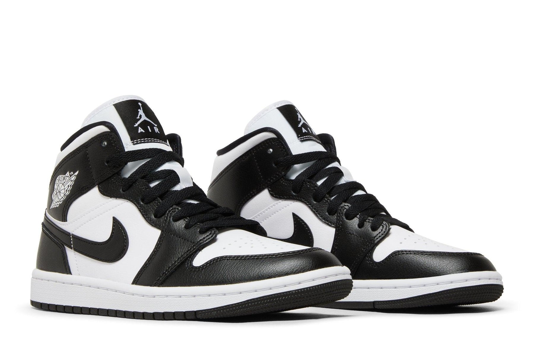 Tênis Air Jordan 1 Mid Panda Preto e Branco