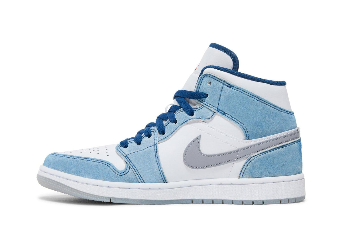 Tênis Air Jordan 1 Mid SE French Blue Azul