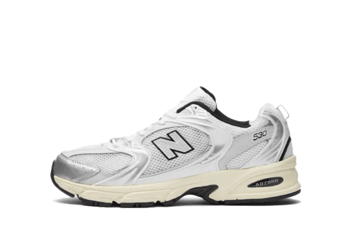 Tênis New Balance 530 Silver Cream Prateado