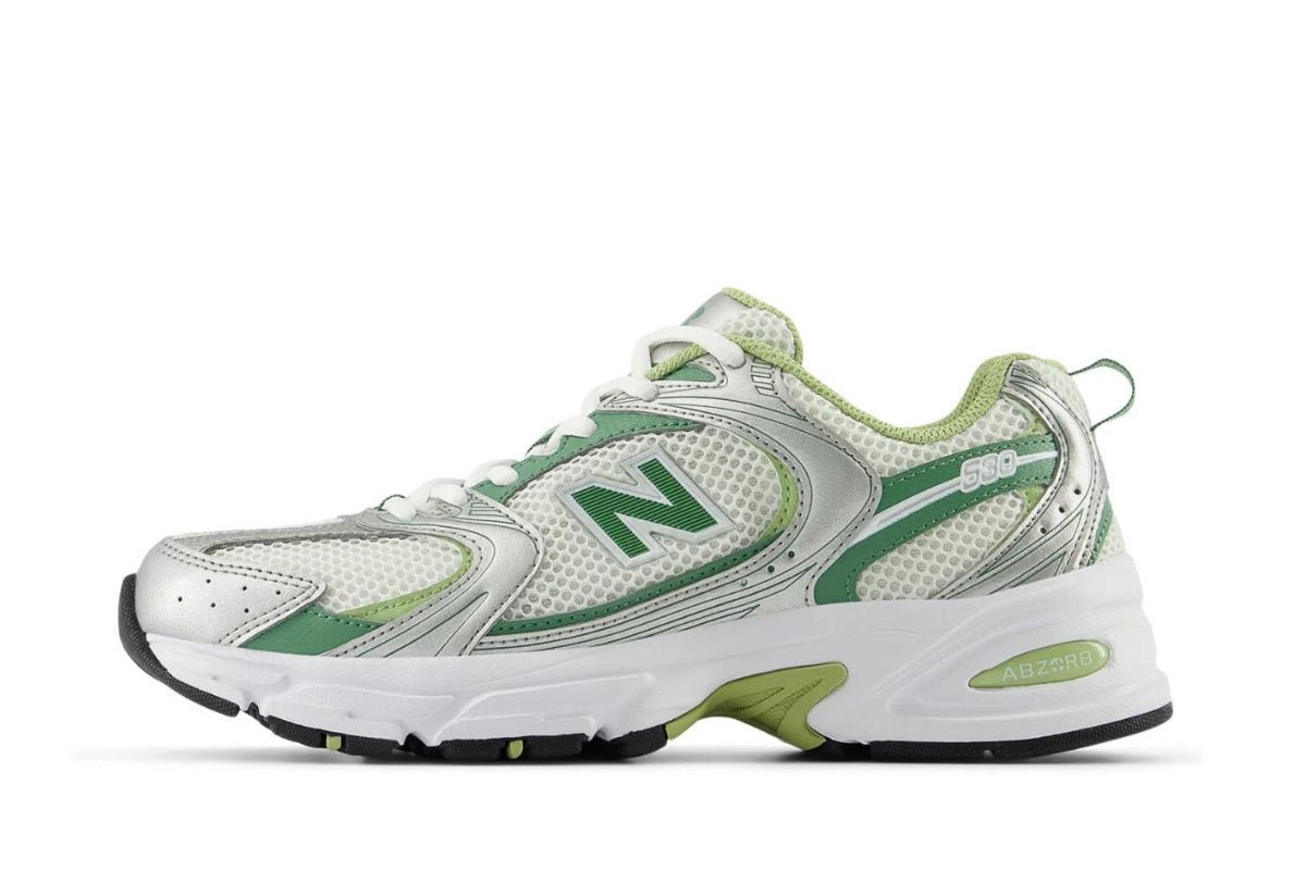 Tênis New Balance 530 White Green Matcha Verde