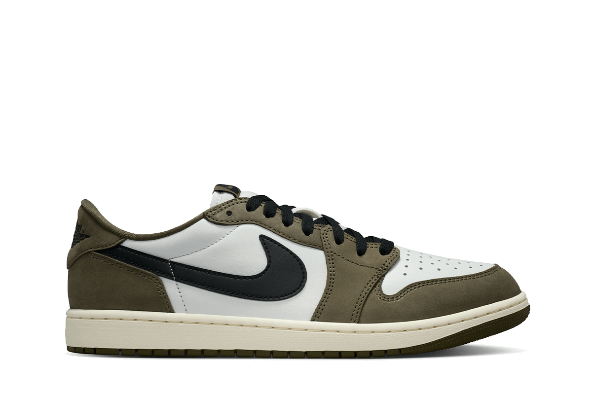 Tênis Air Jordan 1 Retro Low OG 'Medium Olive'
