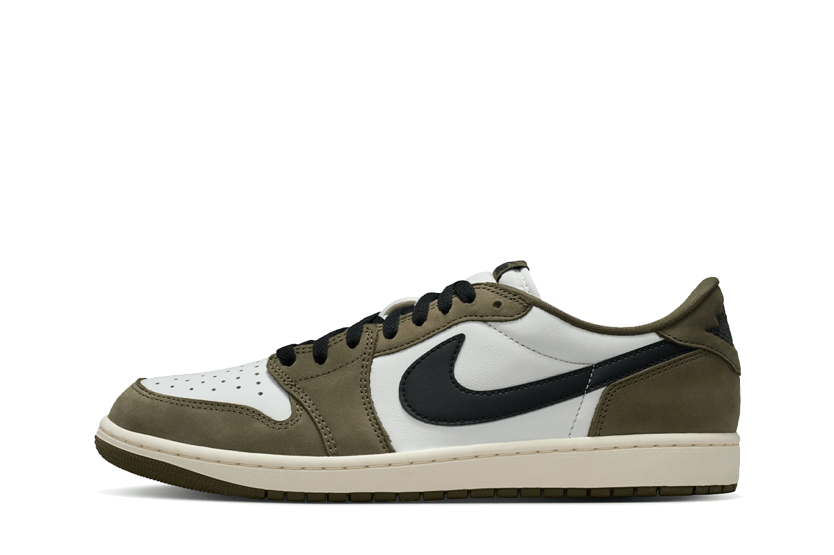 Tênis Air Jordan 1 Retro Low OG 'Medium Olive'