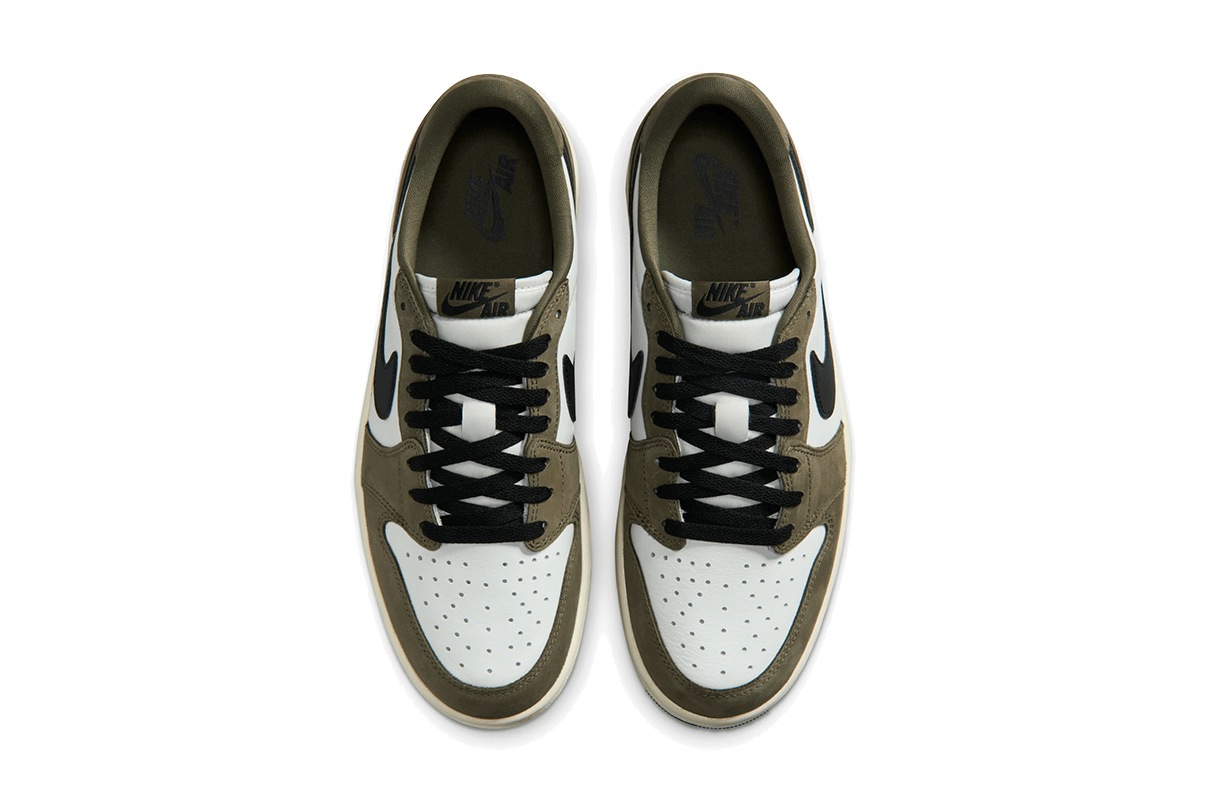 Tênis Air Jordan 1 Retro Low OG 'Medium Olive'