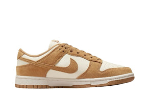 Tênis Nike Dunk Low Flax Suede Marrom