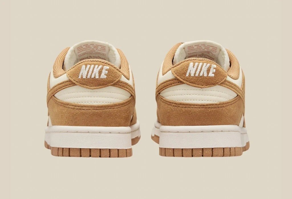 Tênis Nike Dunk Low Flax Suede Marrom