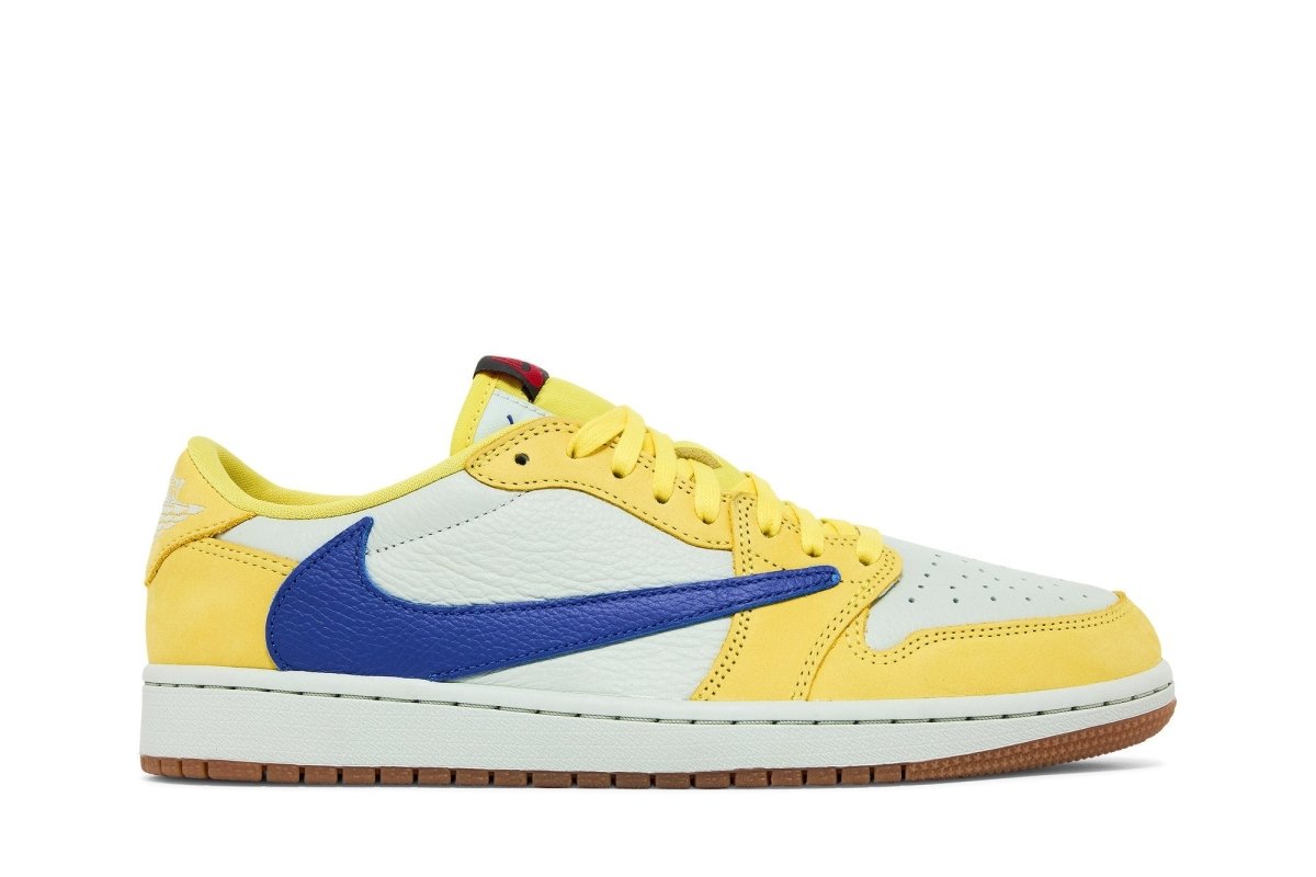 Tênis Nike Travis Scott x Air Jordan 1 Low OG 'Canary'